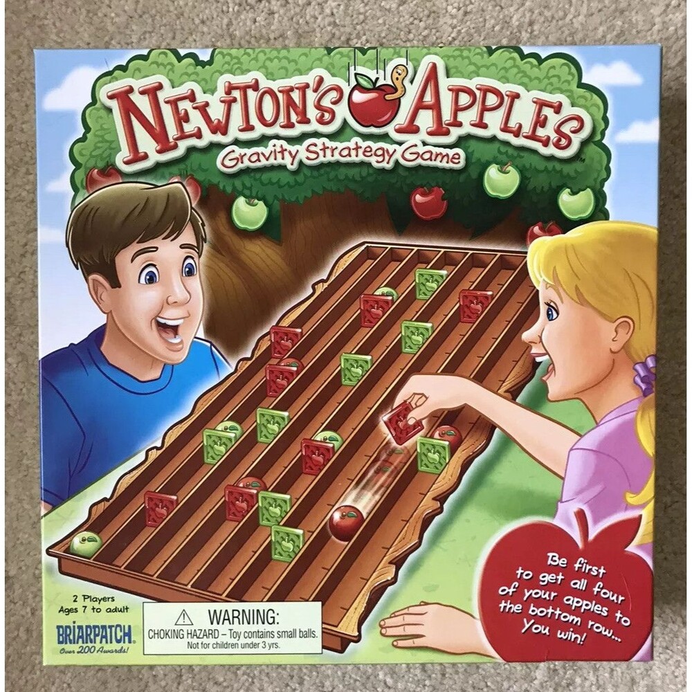 Briarpatch Newtons Apples Gravity Strategy Game Complete Age 7+ Over 200 Awards
